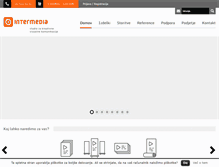 Tablet Screenshot of inter-media.si