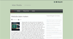 Desktop Screenshot of inter-media.nl