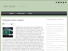 Tablet Screenshot of inter-media.nl